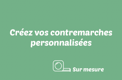 Contremarches personnalisées